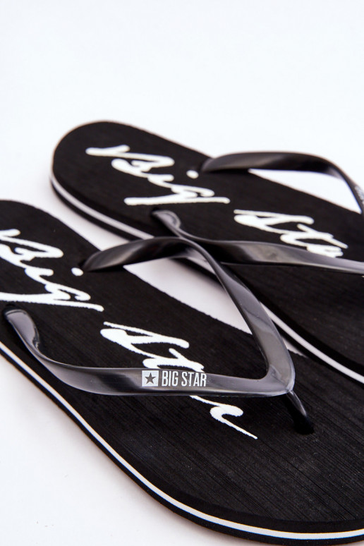 Pantuflas Big Star LL274761 negro