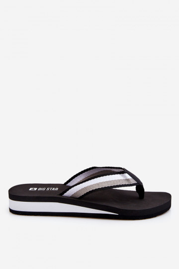 Zapatillas con plataforma Big Star LL274781 color negro