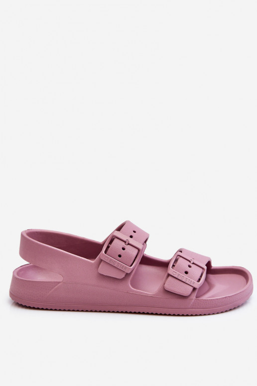 Sandalias ligeras Big Star LL274744 Color morado