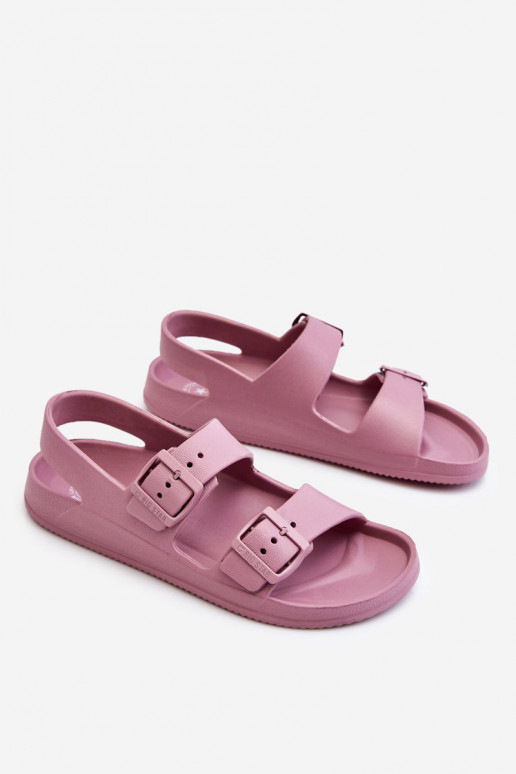 Sandalias ligeras Big Star LL274744 Color morado