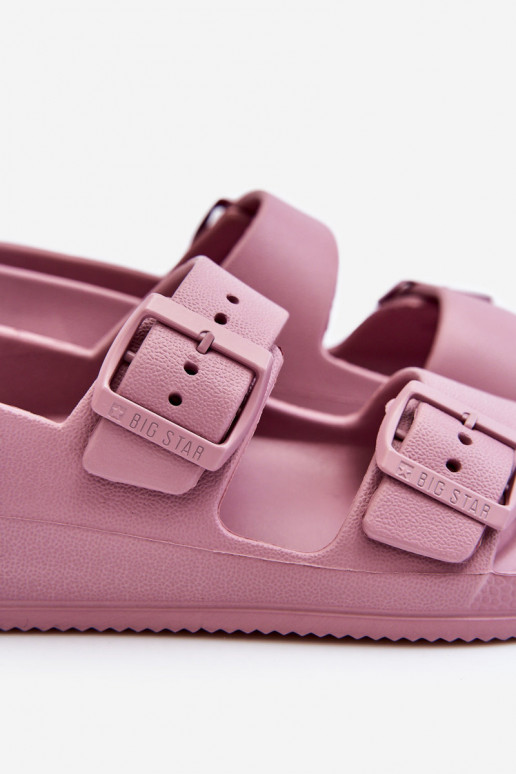 Sandalias ligeras Big Star LL274744 Color morado