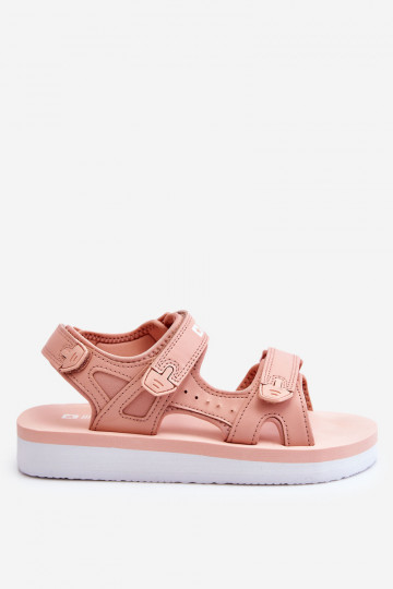 Sandalias estilo sport con plataforma Big Star LL274788 color rosa