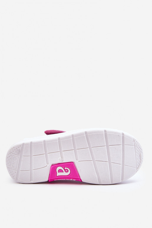 Bailarinas infantiles con cierres adhesivos en color azul-rosa Selah