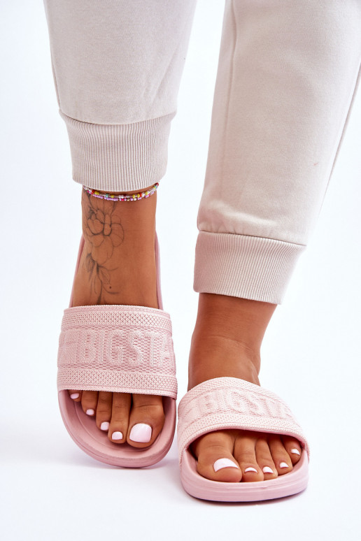 Zapatillas de moda Big Star LL274A157 Tono rosa claro