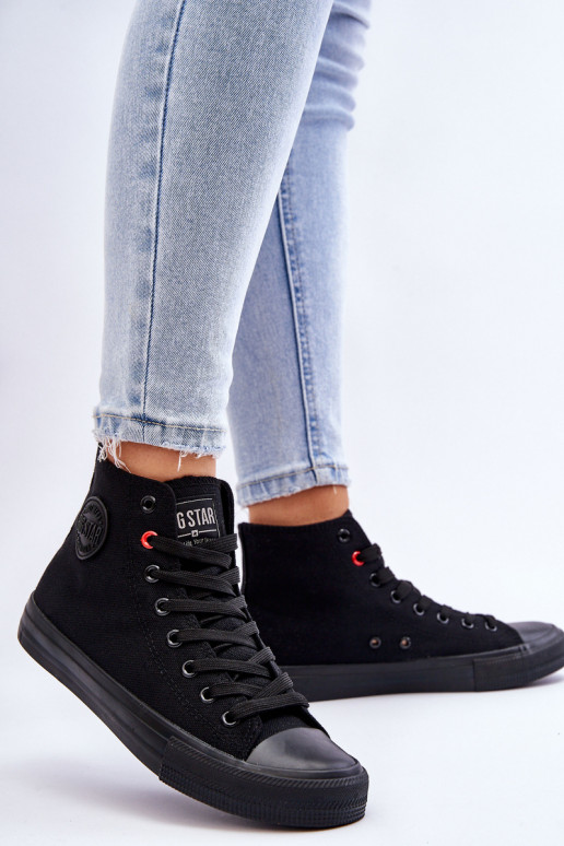 Zapatos de ocio modelo clásico con suela Big Star T274033 color negro