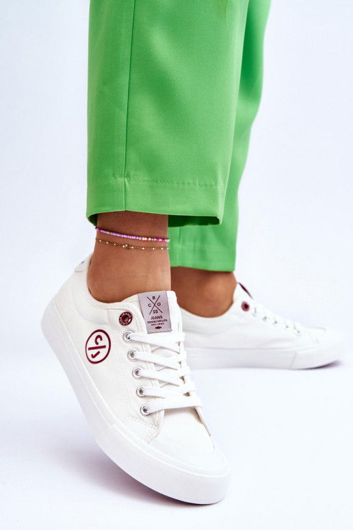 Zapatillas Cross Jeans LL2R4043 color blanco