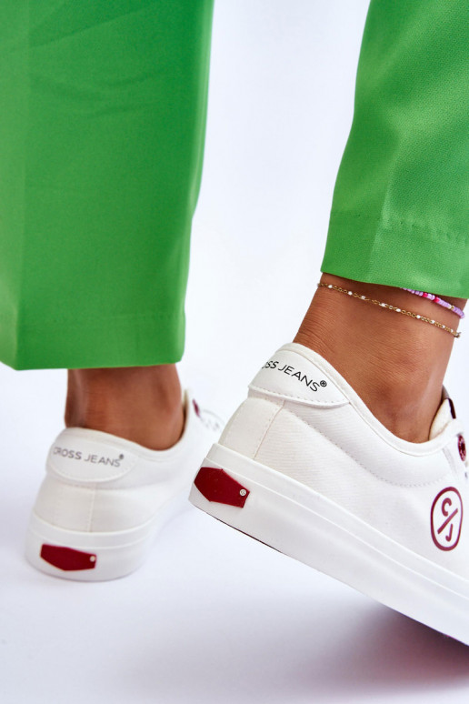 Zapatillas Cross Jeans LL2R4043 color blanco