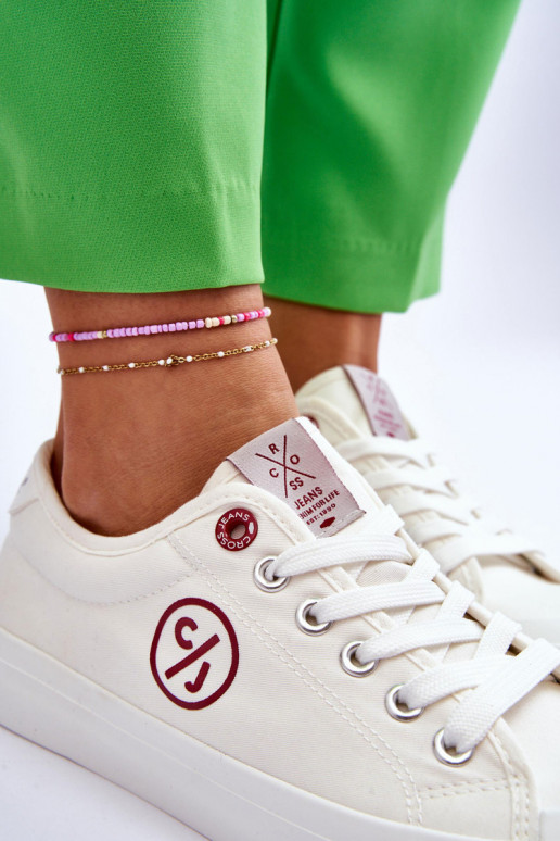 Zapatillas Cross Jeans LL2R4043 color blanco