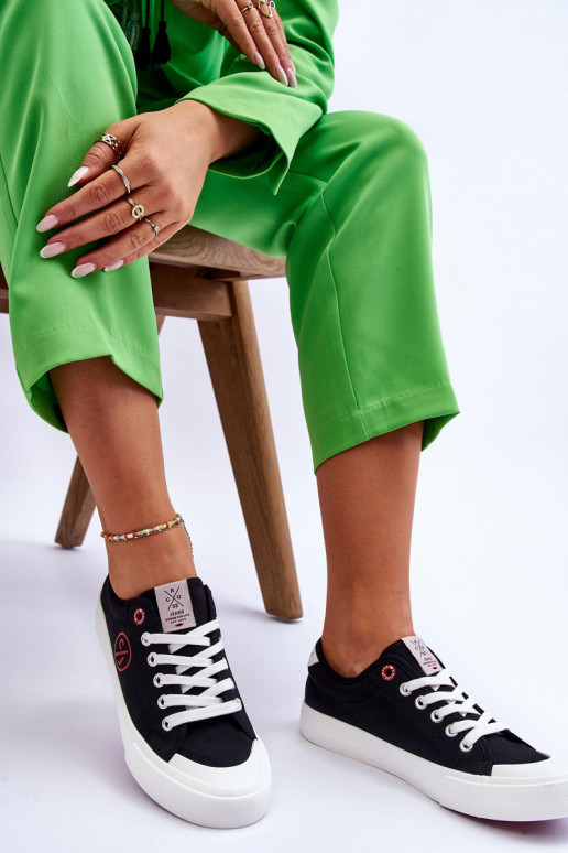 Zapatillas Cross Jeans LL2R4044 color negro