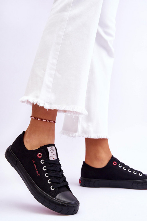 Modelo Clásico Zapatos Mujer Cross Jeans LL2R4051 color negro