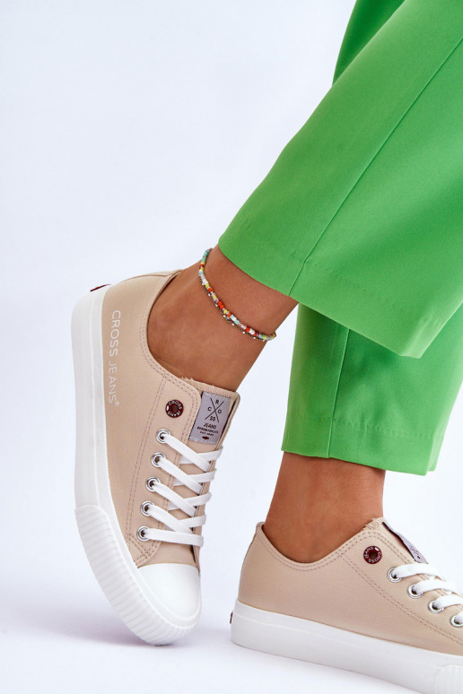 Zapatos mujer Cross Jeans LL2R4070 beige