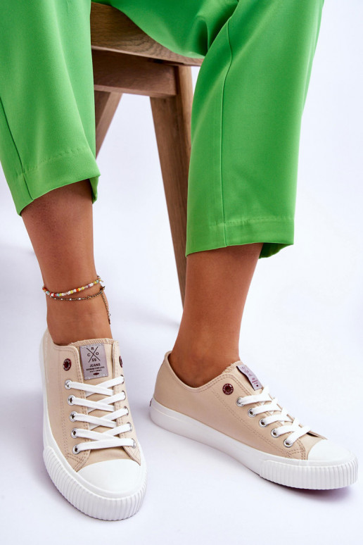 Zapatos mujer Cross Jeans LL2R4070 beige