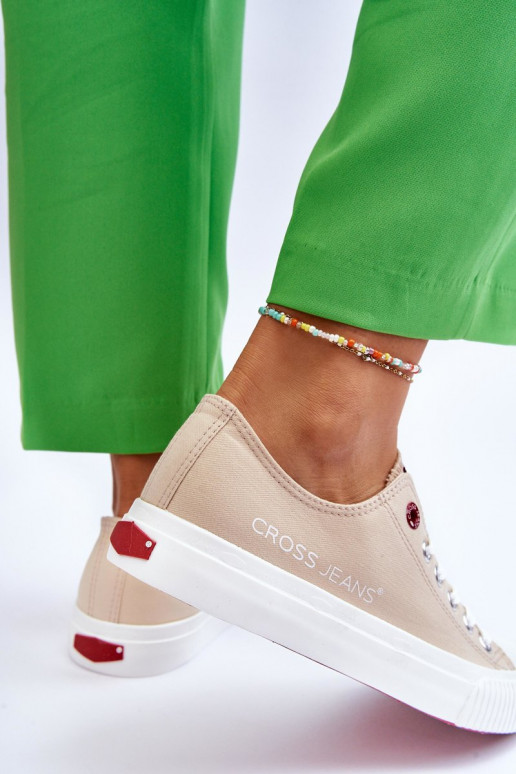 Zapatos mujer Cross Jeans LL2R4070 beige