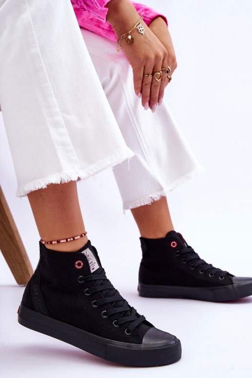 Cross Jeans LL2R4088C Zapatos casual color negro de modelo clásico