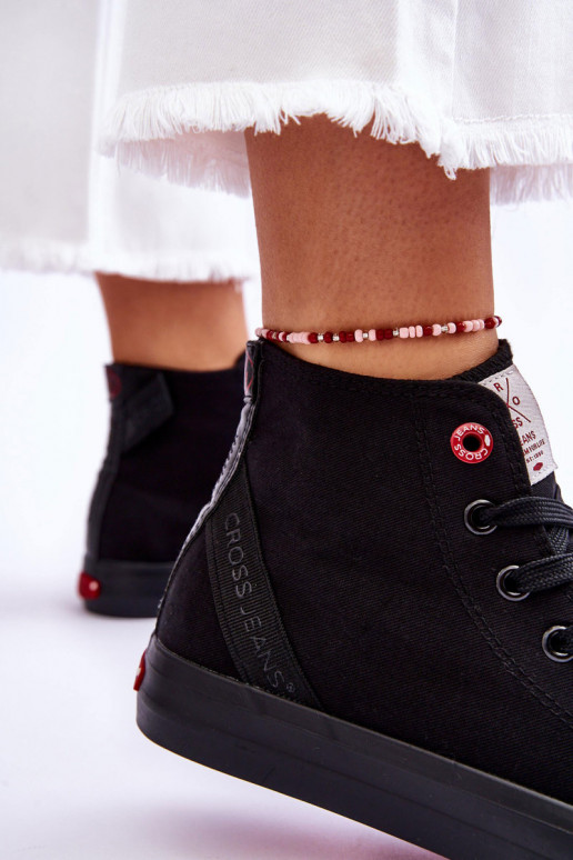 Cross Jeans LL2R4088C Zapatos casual color negro de modelo clásico