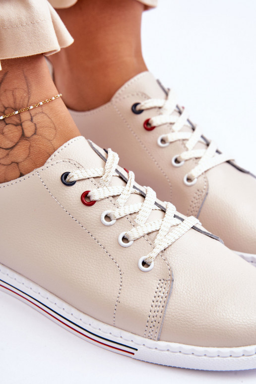 Zapatos de ocio mujer beige S.Barski LR268R Zapatos de ocio mujer beige S.Barski LR268R