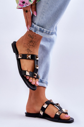 Pantuflas color negro Mercure 2