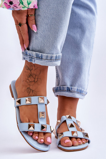 Zapatillas color azul Mercure