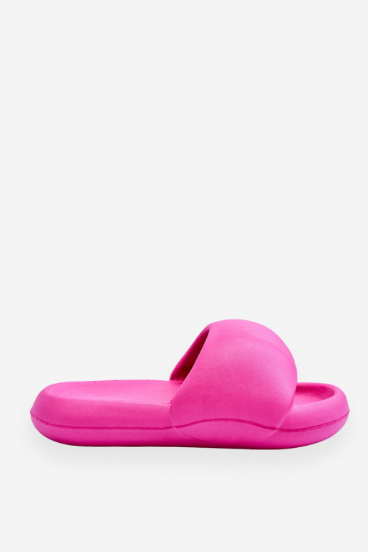 Babuchas ligeras con suela chapada en oro Milton rosa