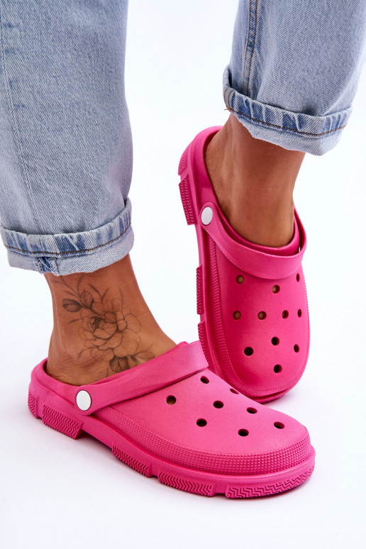 Pantuflas Rabios rosa claro