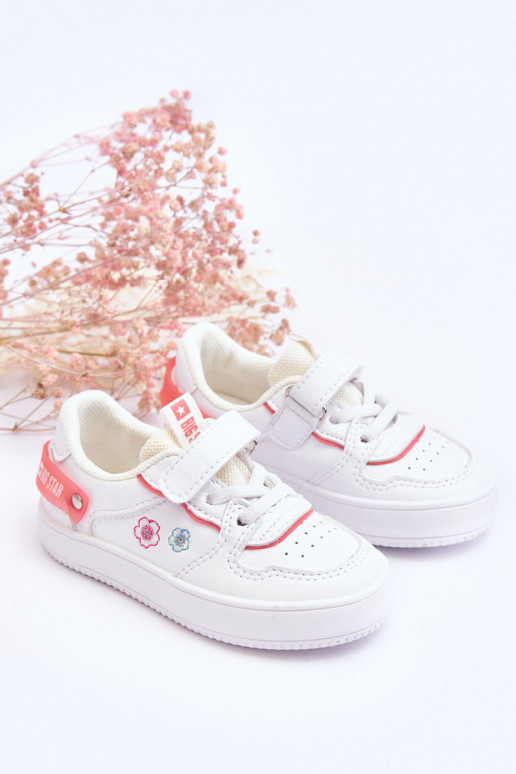 Calzado deportivo infantil Big Star JJ374082 color blanco