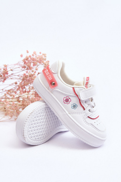 Calzado deportivo infantil Big Star JJ374082 color blanco