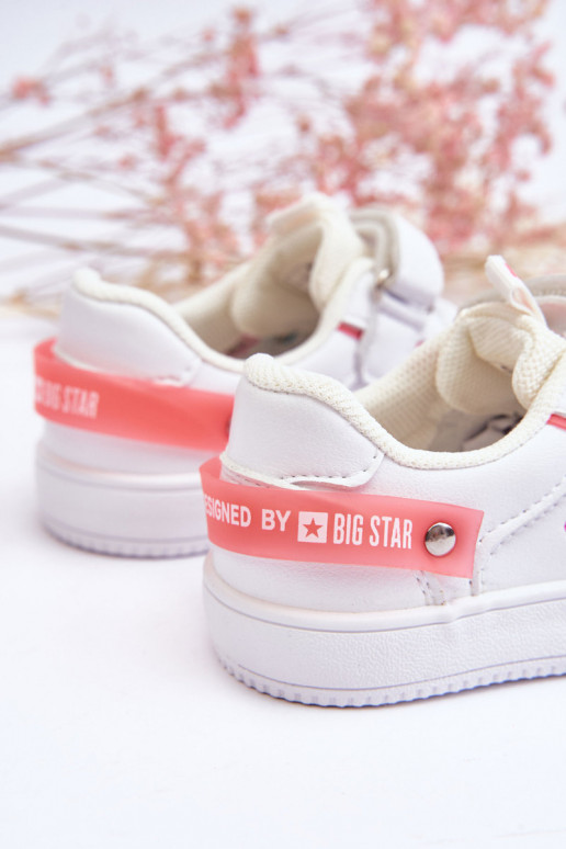 Calzado deportivo infantil Big Star JJ374082 color blanco