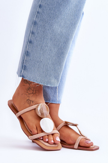 Zapatillas de ante con bonitos detalles Nude Victoria 2