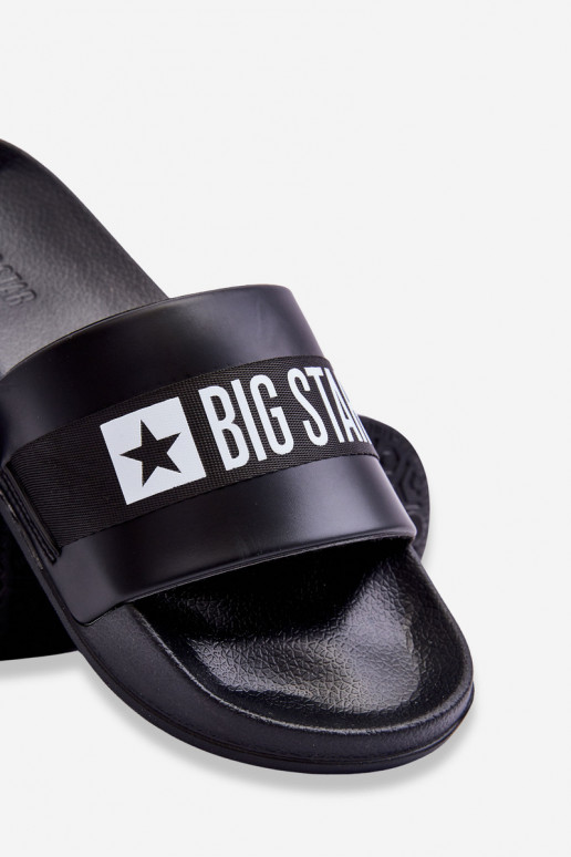 Pantuflas modelo clásico Big Star LL174457 color negro