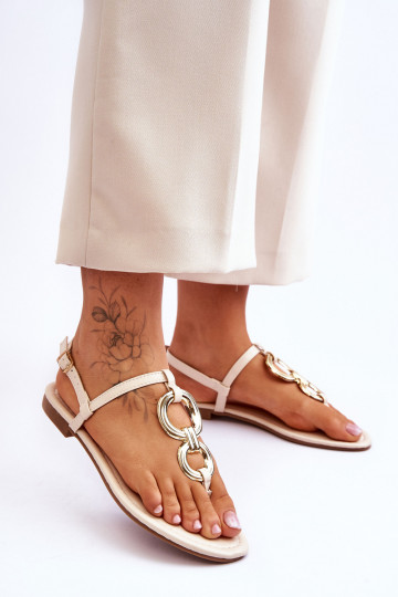 Sandalia sandalias beige Keep Going 2