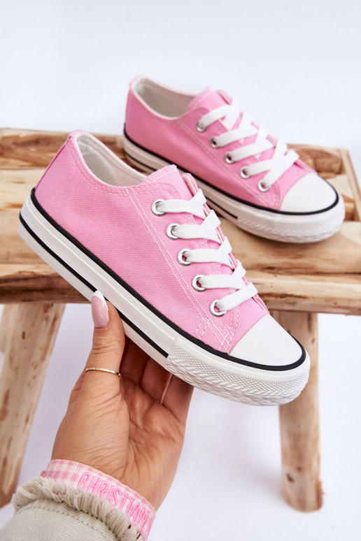 Deportivas clásicas infantiles en color rosa Filemon