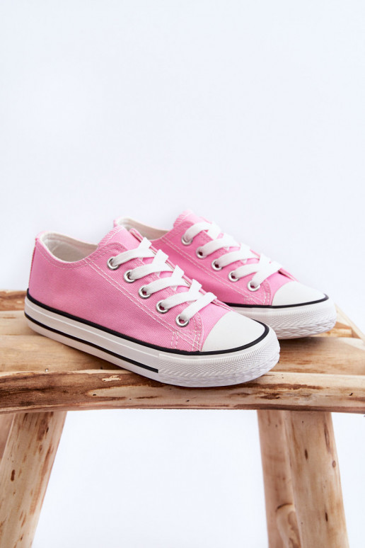 Deportivas clásicas infantiles en color rosa Filemon