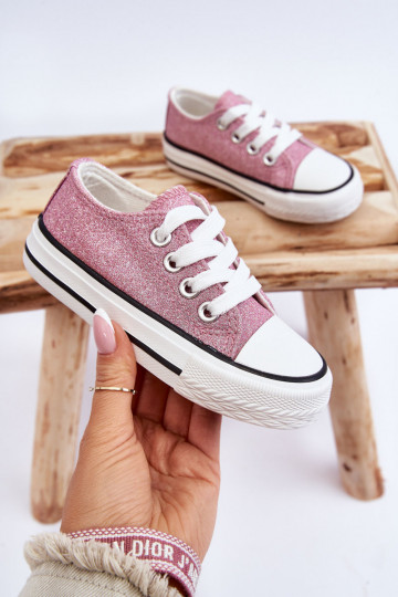 Zapatos de ocio infantil con tiras en rosa Wella