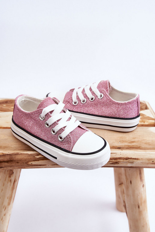 Zapatos de ocio infantil con tiras en rosa Wella