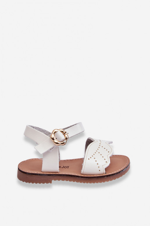 Sandalias infantiles en color blanco Izzy