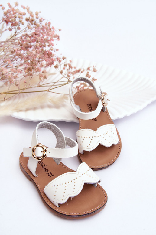 Sandalias infantiles en color blanco Izzy