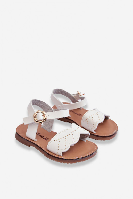 Sandalias infantiles en color blanco Izzy