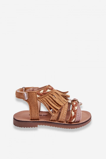 Sandalias infantiles en color marrón Missy 2