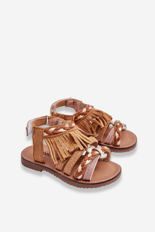 Sandalias infantiles en color marrón Missy