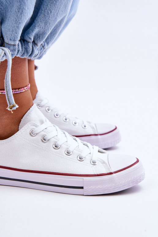 Zapatillas deportivas de mujer de estilo clásico en color blanco Vegas