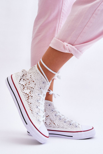 Zapatos casual Cornella con motivos de encaje. 2