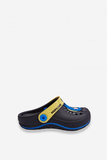 Pantuflas infantiles estilo crocs Batman Grendene Kids JJ385005 negro 2