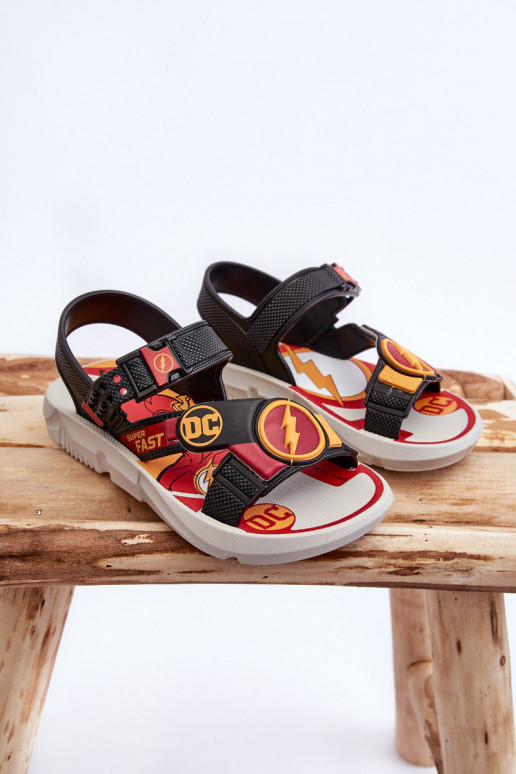 Sandalias infantiles Flash Grendene Kids JJ385051 color rojo