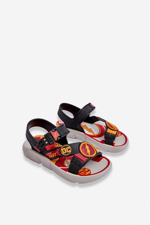 Sandalias infantiles Flash Grendene Kids JJ385051 color rojo