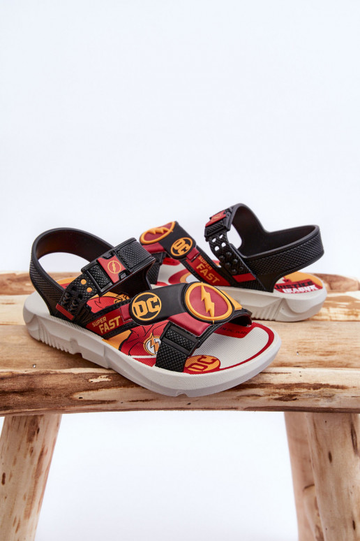 Sandalias infantiles Flash Grendene Kids JJ385051 color rojo