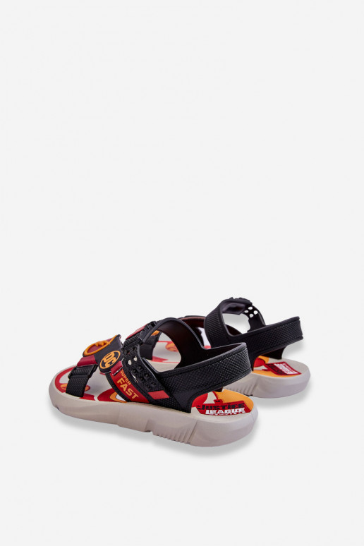 Sandalias infantiles Flash Grendene Kids JJ385051 color rojo