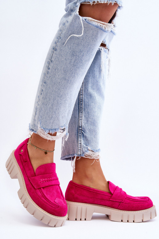 Botines de mujer de ante en color rosa Fiorell Botines de mujer de ante en color rosa Fiorell