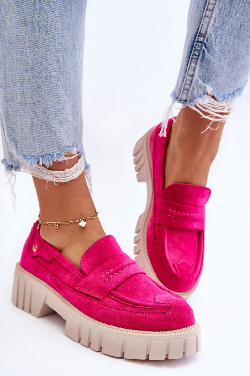 Botines de mujer de ante en color rosa Fiorell Botines de mujer de ante en color rosa Fiorell