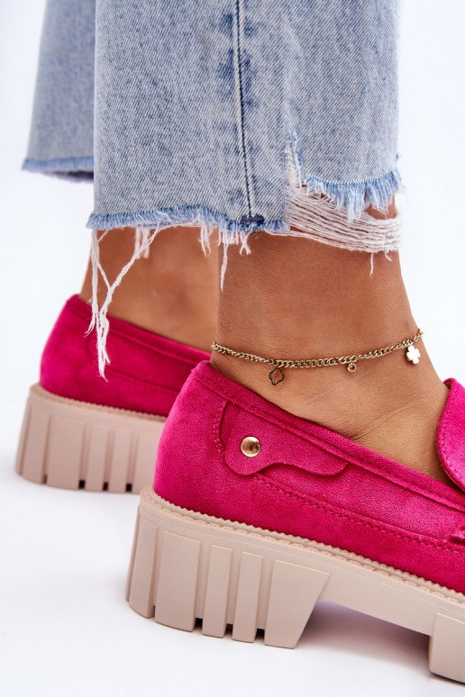 Botines de mujer de ante en color rosa Fiorell Botines de mujer de ante en color rosa Fiorell