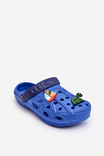 Pantuflas ligeras para niños Pantuflas en color azul Dulces